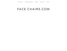 Tablet Screenshot of facechairs.com